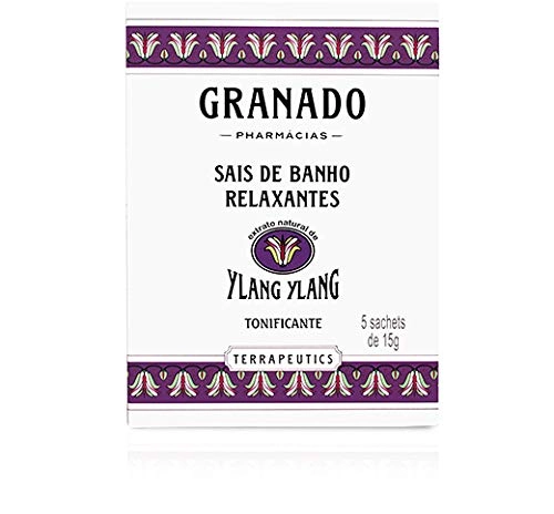 Linha Terrapeutics Granado Sais De Banho Ylang Ylang 5 X 15 Gr Granado Terrapeutics Collection Ylan