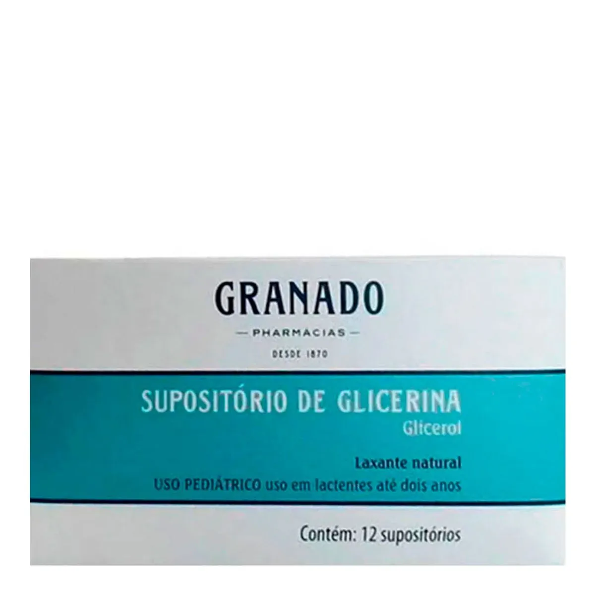 Supositório De Glicerina Pediátrico Granado Caixa 12 Unidades