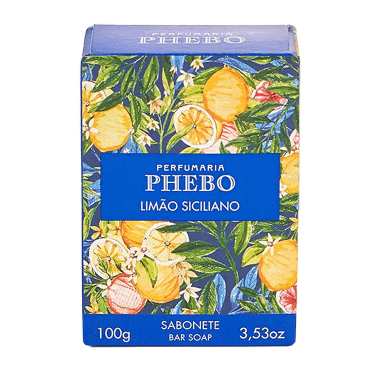 Sabonete de Glicerina PHEBO Cremoso Limão Silciliano 100g