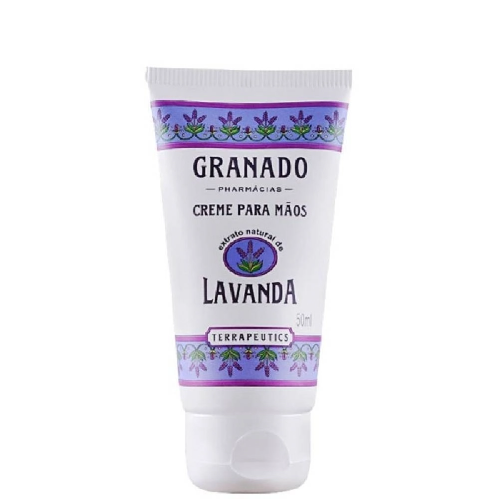 Creme Para As Mãos Lavanda Granado Terrapeutics Bisnaga 50ml