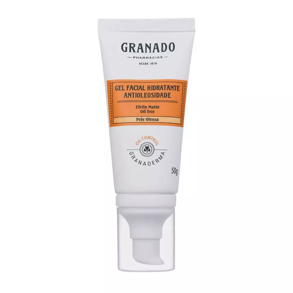 Linha Granaderma Oil Control Granado Gel Facial Hidratante Antioleosidade 50 Gr Granado Granaderma O