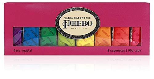 Sabonete Phebo Rosa C/8