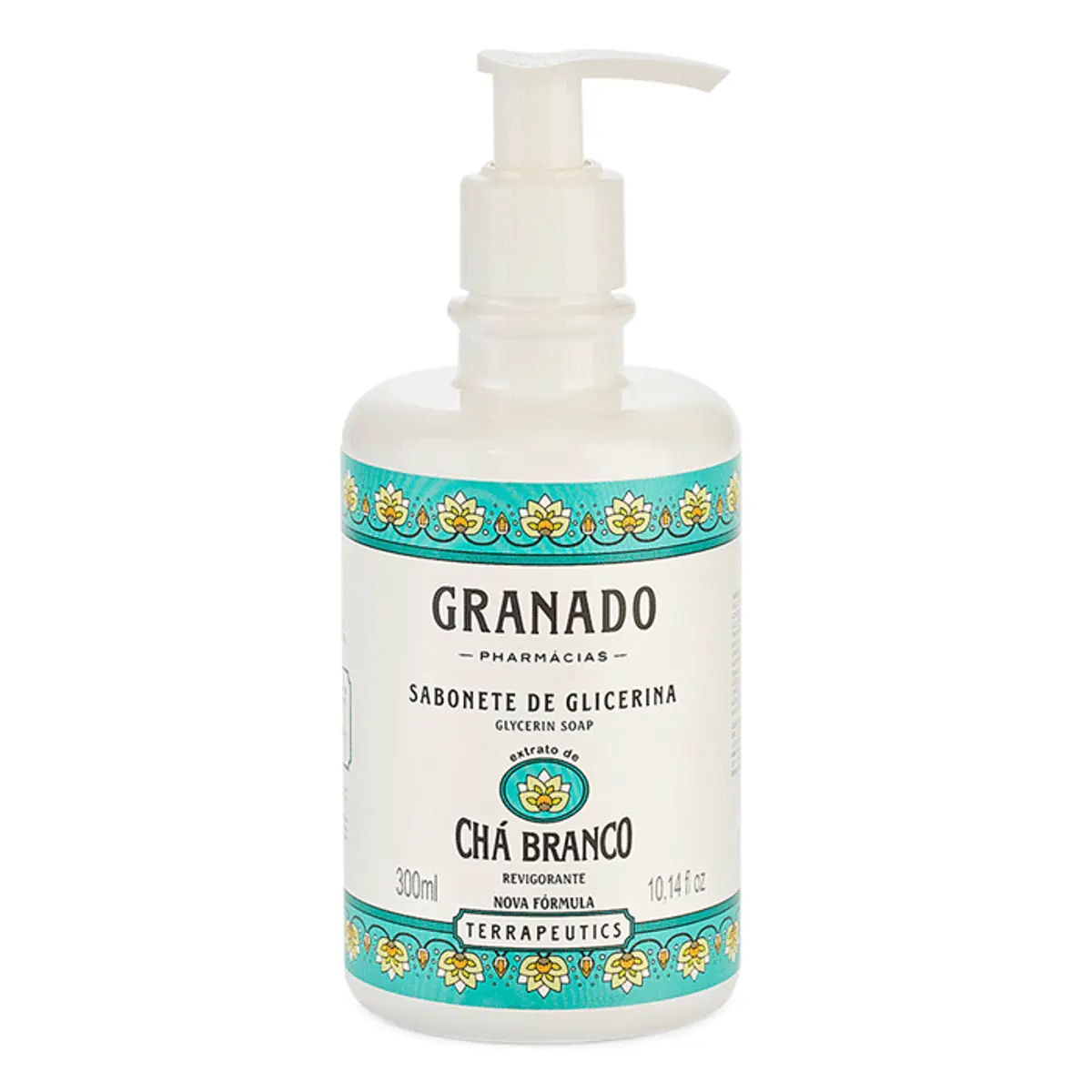 Sabonete Líquido De Glicerina Chá Branco Granado Terrapeutics Frasco 300ml