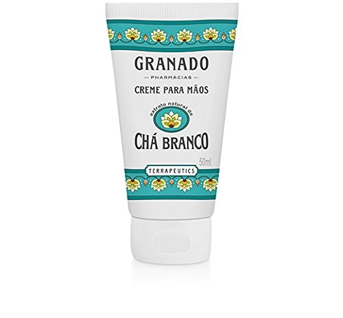 Creme Para As Mãos Chá Branco Granado Terrapeutics Bisnaga 50ml