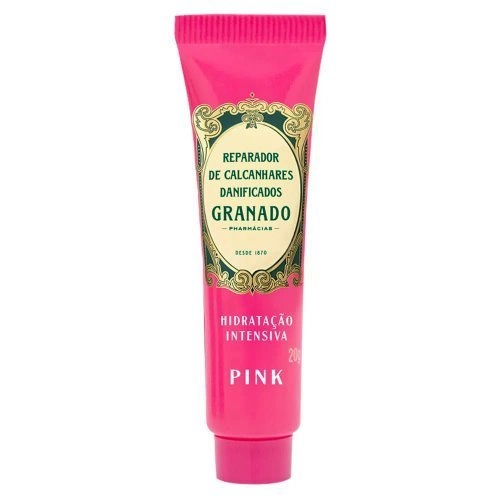 Reparador De Calcanhares Danificados Sem Perfume Granado Pink Caixa 20g