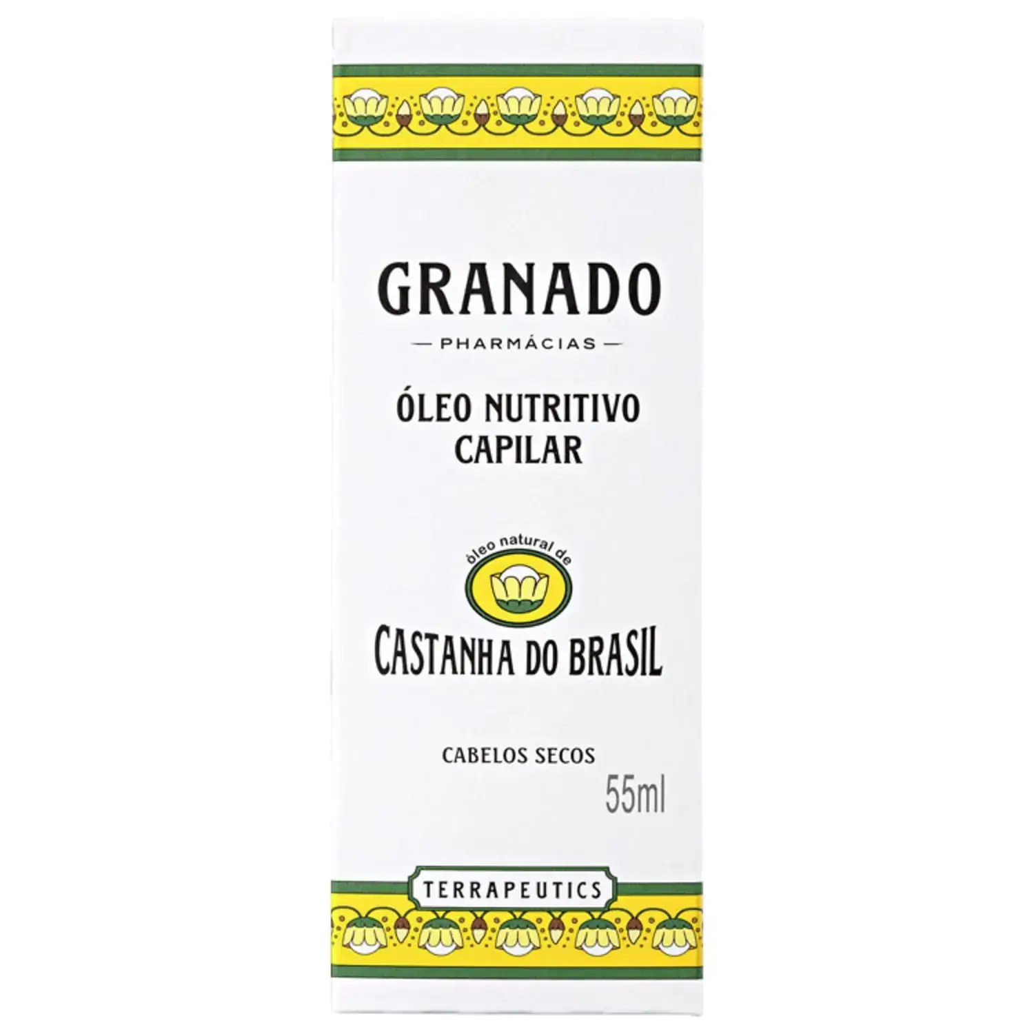 óleo Capilar Nutritivo Castanha Do Brasil Granado Terrapeutics Frasco 55ml