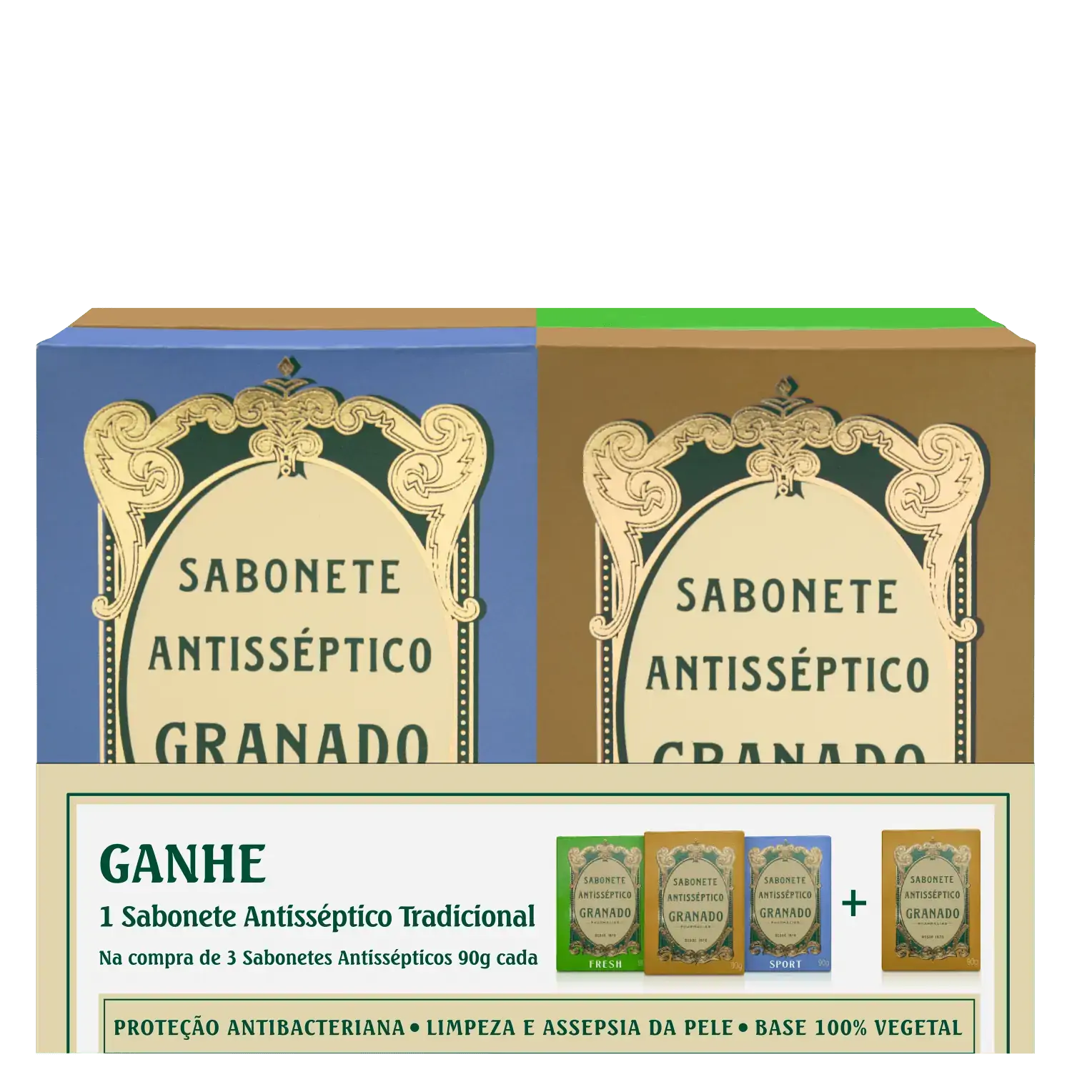 Promocional Granado Sabonete Antisséptico L4 P3 1un