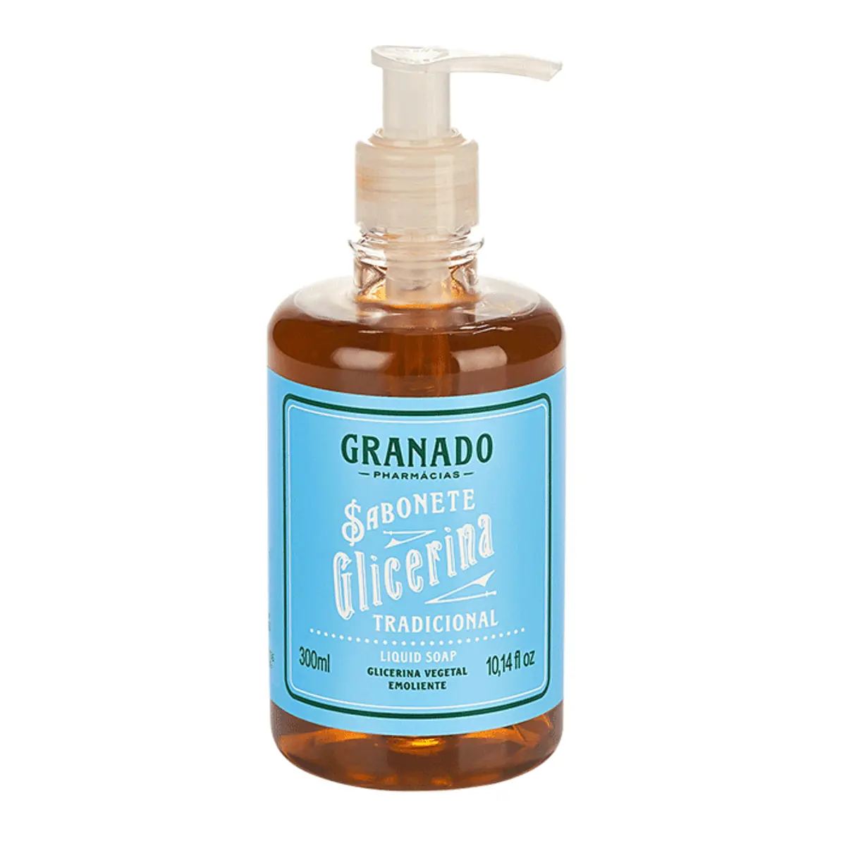 Sabonete Liquído Granado, Glicerina, Tradicional 300ml
