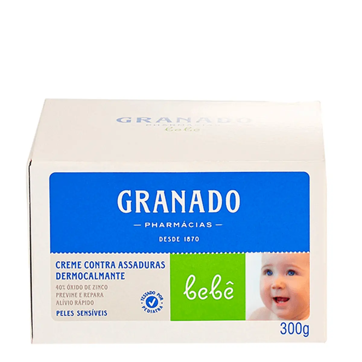 Creme Preventivo De Assaduras Dermocalmante Granado Bebê Caixa 300g