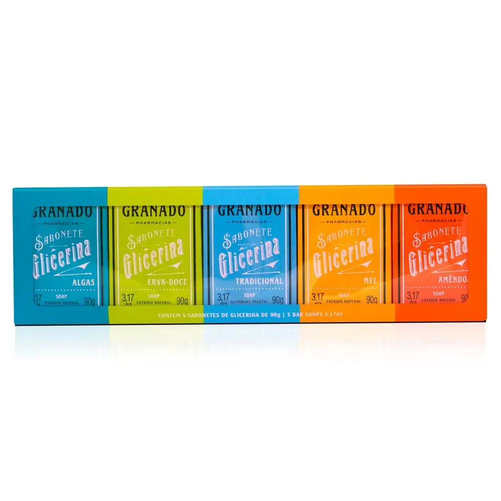 Kit Sab.granado 90g Alg./ame./ev.doce/mel/trad Lv5 Pg4
