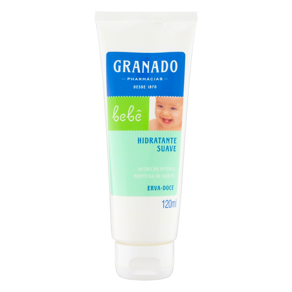 Hidratante Suave Erva Doce Granado Bebê Bisnaga 120ml