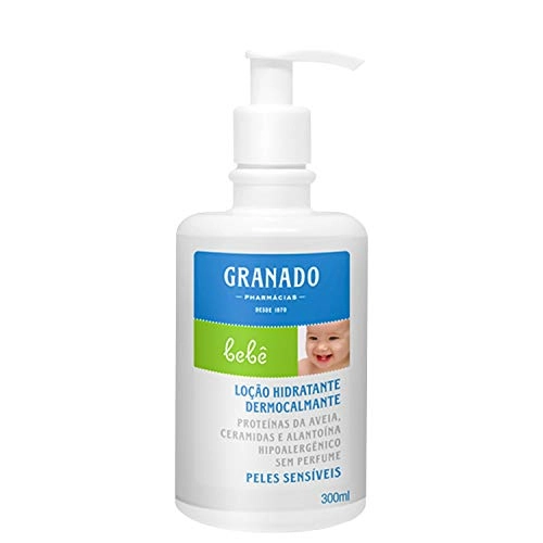 Loção Hidratante Dermocalmante Sem Perfume Granado Bebê Frasco 300ml