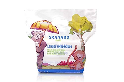 Kit Lenço Umedecido Macio Granado Bebê Leve 4 Pague 3 Unidades