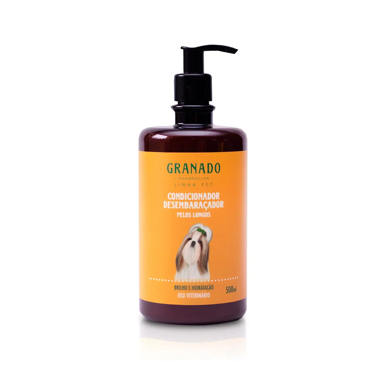 Condicionador Desembaraçador Pelos Longos Granado Pet Frasco 500ml