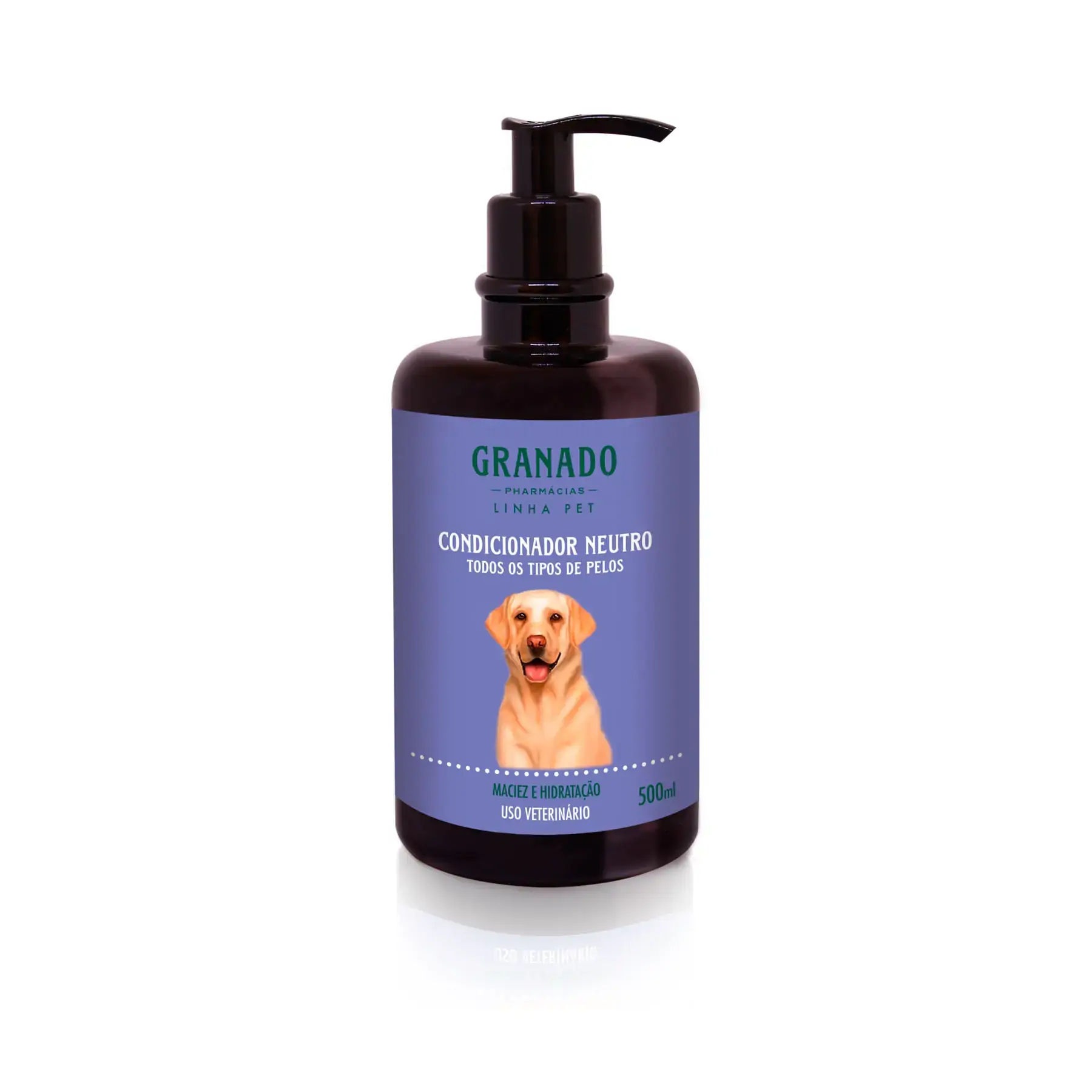 Condicionador Todos Os Tipos De Pelos Neutro Granado Pet Frasco 500ml