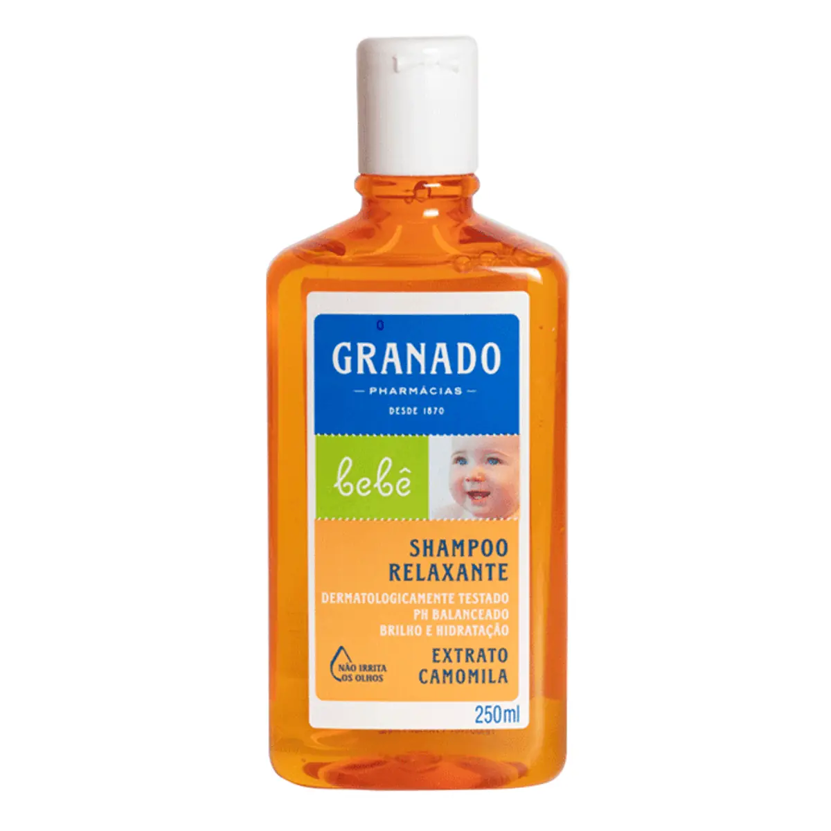 Shampoo Infantil Granado Bebê com Extrato de Camomila 250ml