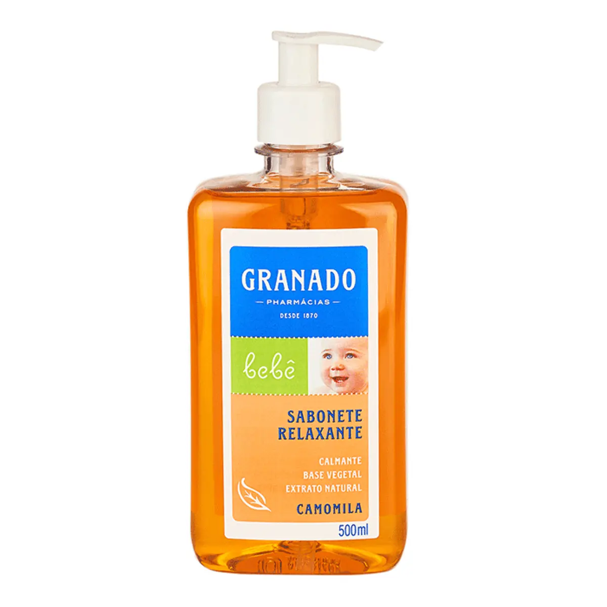 Sabonete Líquido Infantil Granado Bebê Camomila 500ml