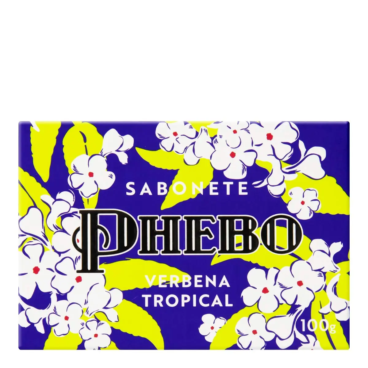 Sabonete Barra Vegetal Verbena Tropical Phebo Caixa 100g