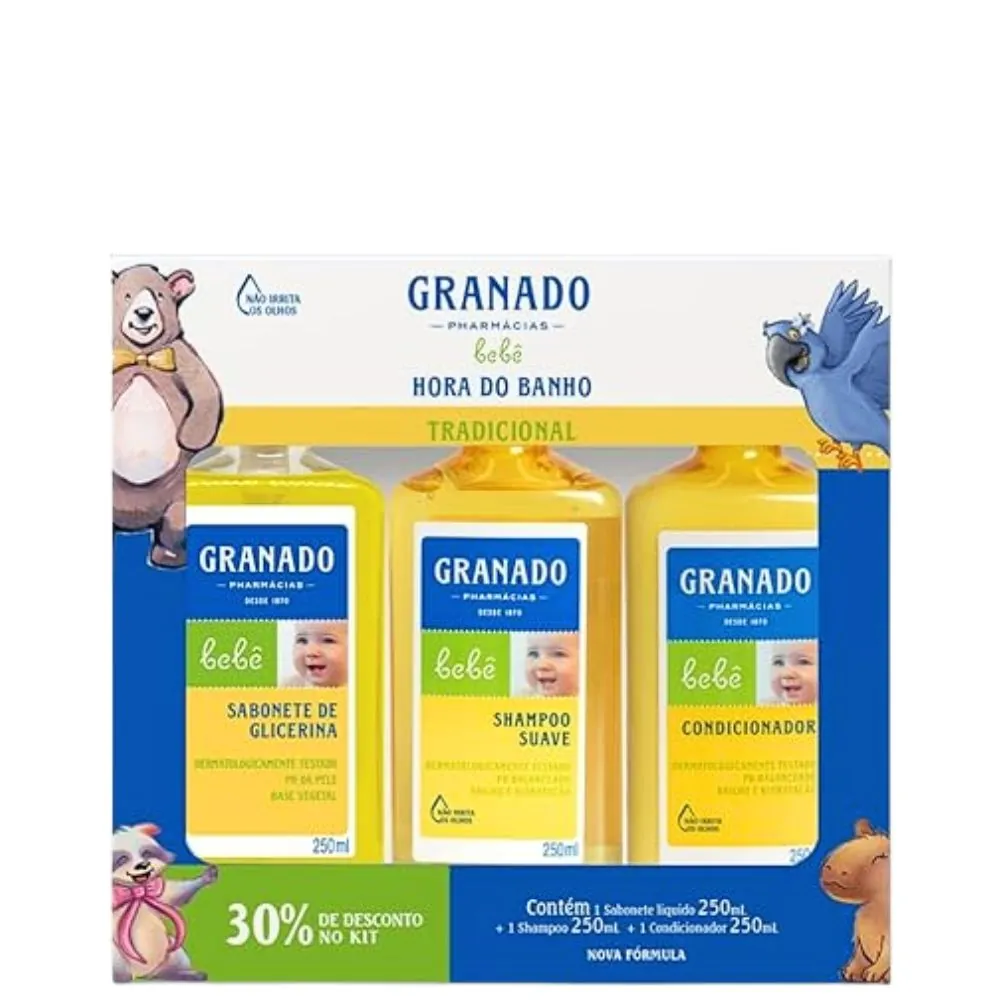 Granado Kit, Bebê Hora Do Banho Tradicional, 250ml