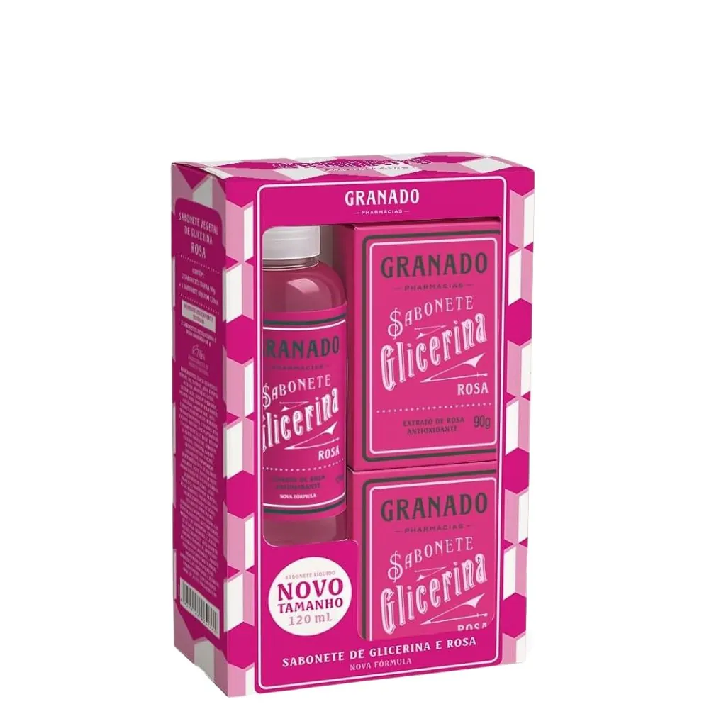 Kit Granado Bebe Sabonete Glicerina 1un