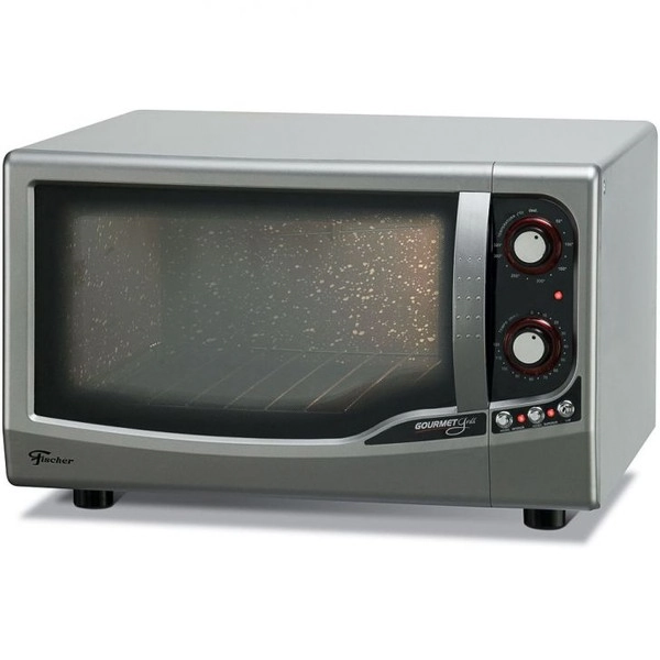 Forno de Bancada Fischer Gourmet Grill 44L Prata 127V - 127v