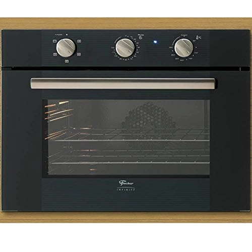 Forno Elétrico De Embutir Fischer Infinity Com Timer E 5 Funções De Assado Preto 50 Litros