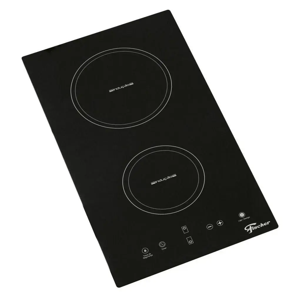 Cooktop Elétrico 2 bocas de indução Vitrocerâmica Fischer