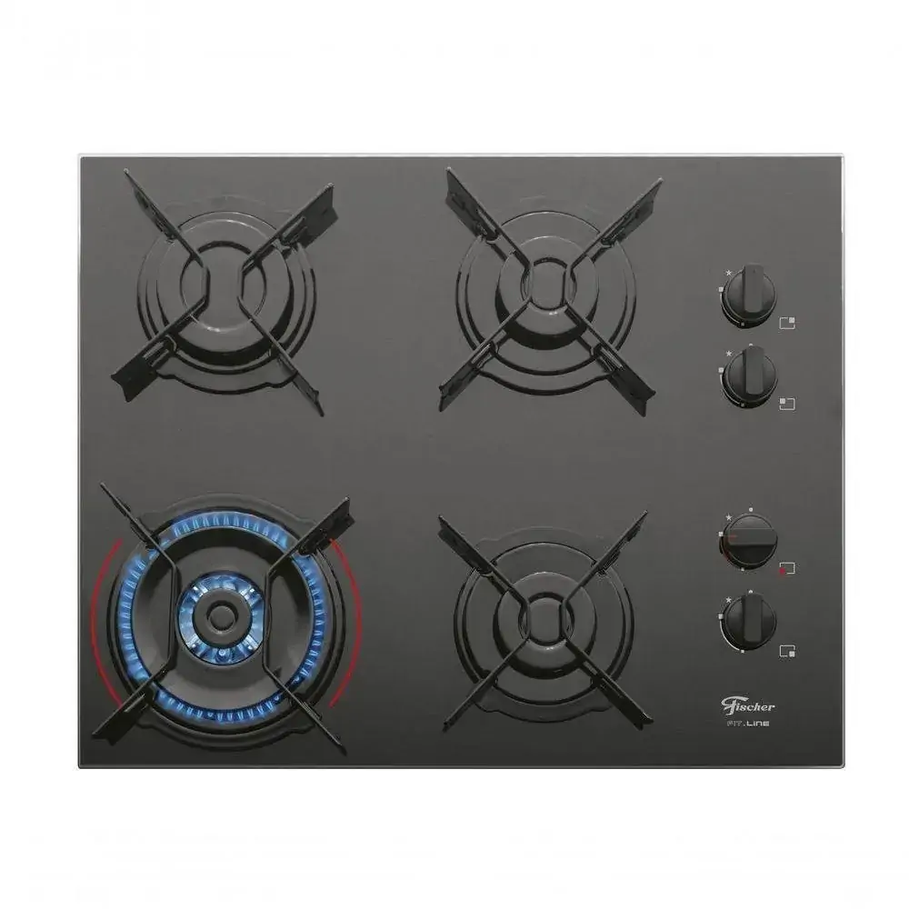 Fogão Cooktop Fischer 4 Bocas Tripla Chama Fit Line 26299-57078 Bivolt