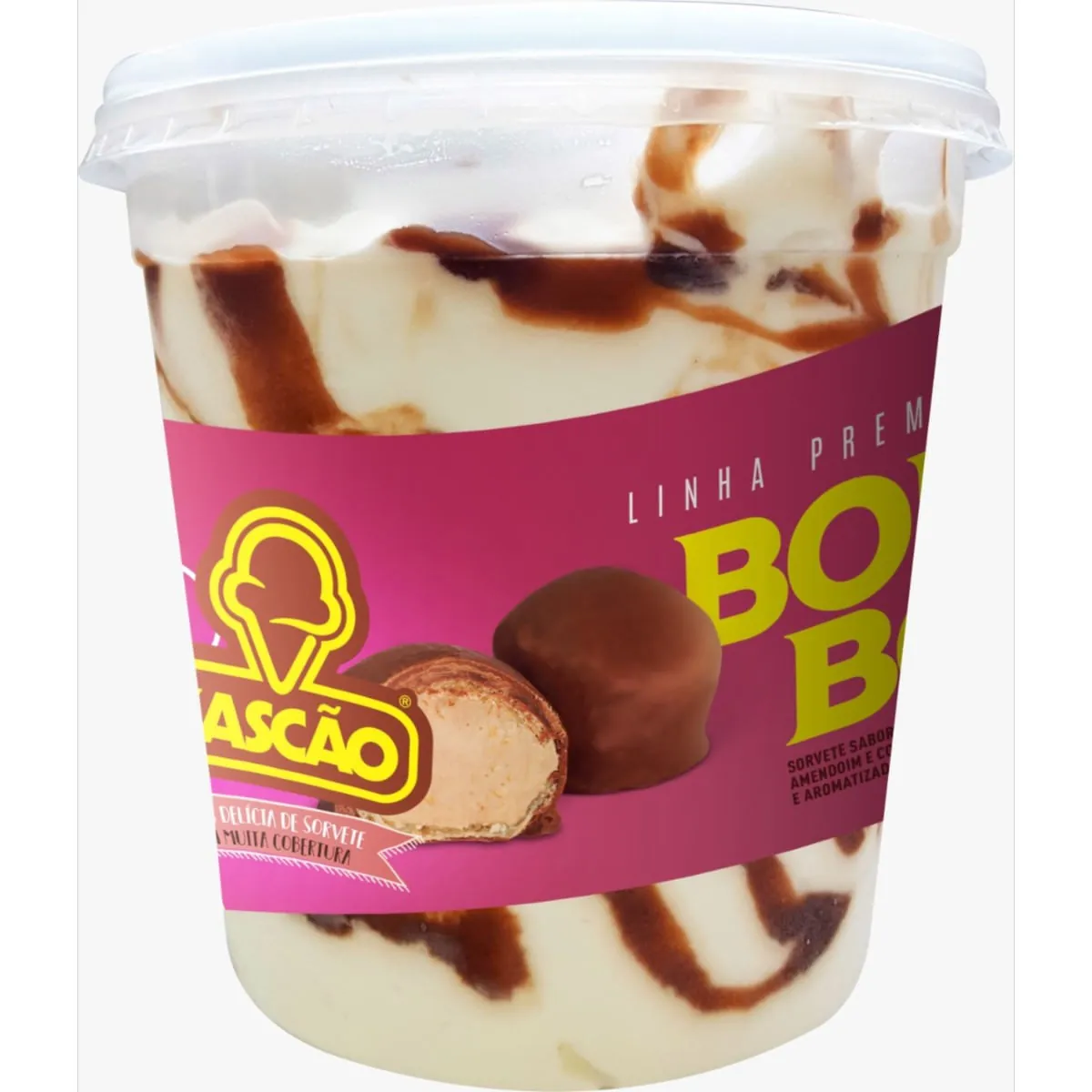 Sorvete Premiato Bombom Kascão 1,8 L