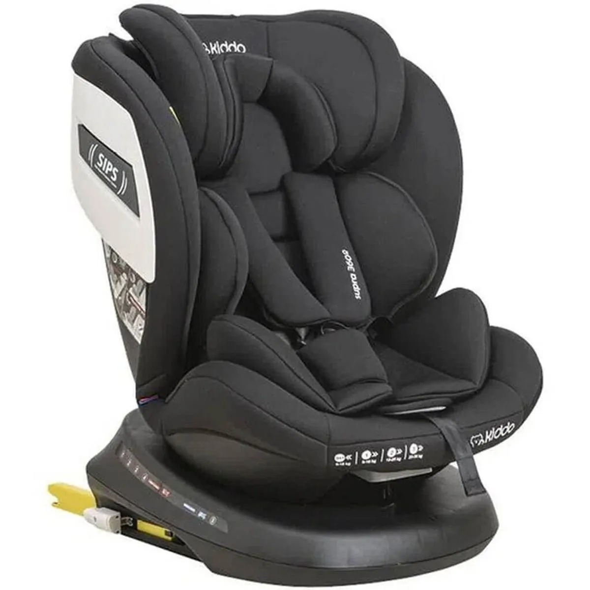 Bebê Conforto Supra 360º Preto Kiddo