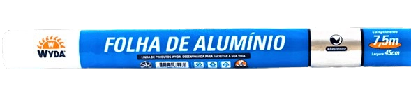 Folha De Aluminio Wyda 7,5m