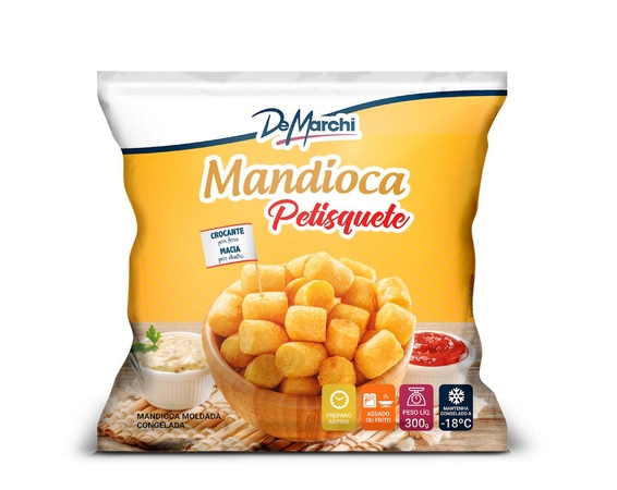 Mandioca Petisquetes De Marchi 1,02kg