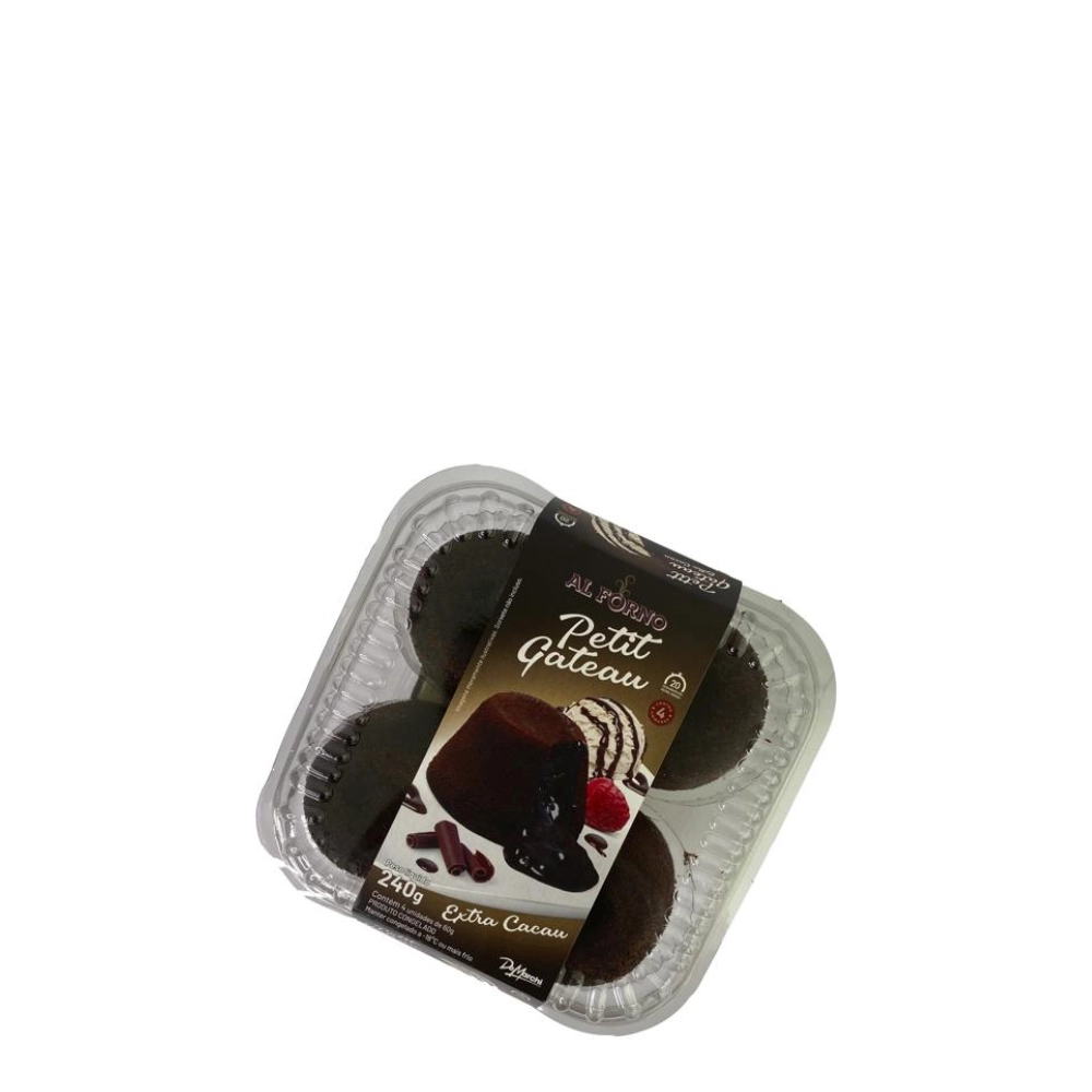 Bolo De Marchi 240g Petit Gateau Choc.