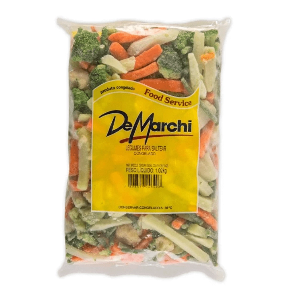 Legumes Congelados Para Saltear De Marchi Pacote 1,02kg