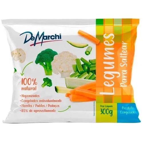 Legumes Congelados Para Saltear De Marchi Pacote 300g