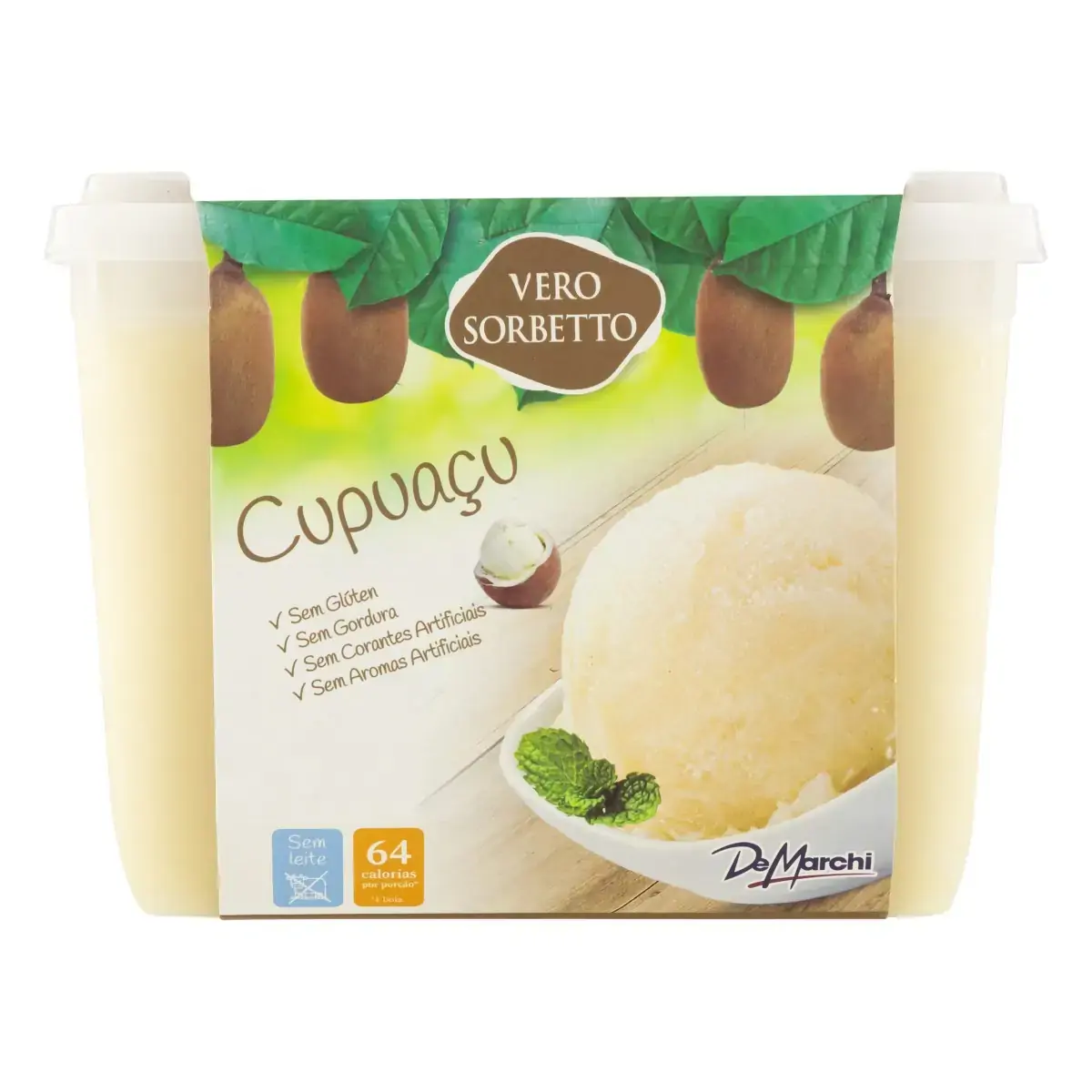 Sorbet Cupuaçu Vero Sorbetto Pote 1,5l