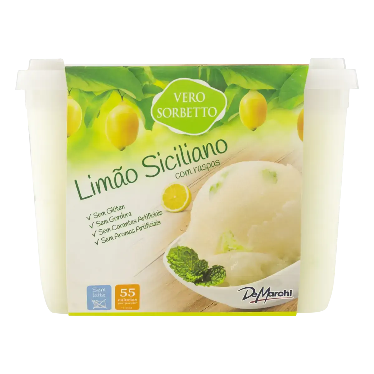 Sorbet Limão Siciliano Vero Sorbetto Pote 1,5l