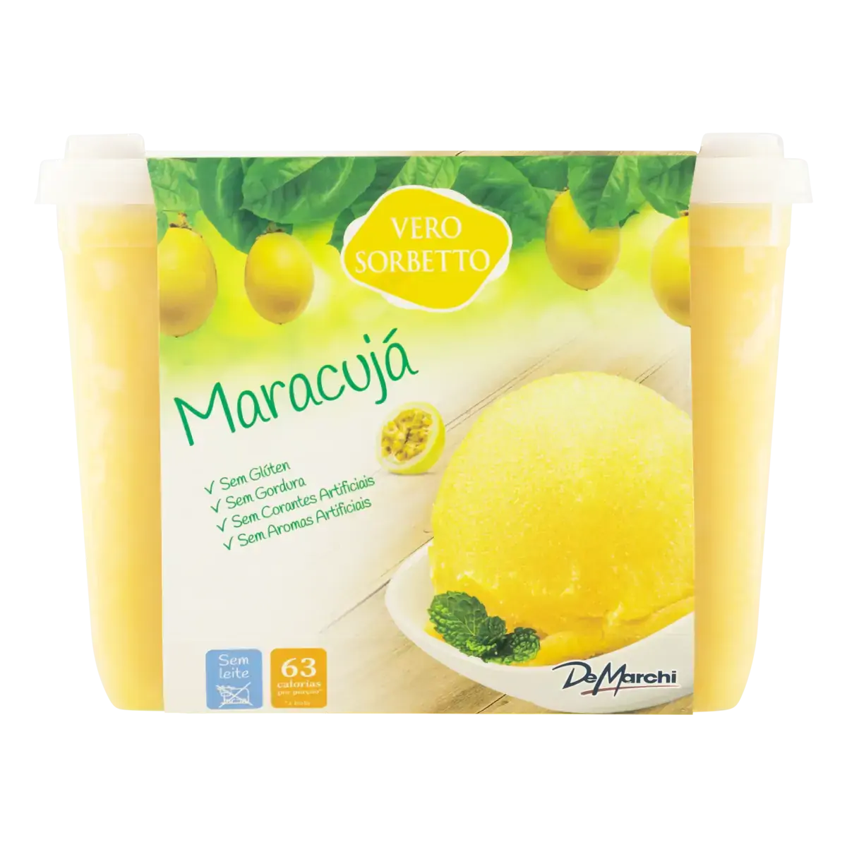 Sorbet Maracujá Vero Sorbetto Pote 1,5l