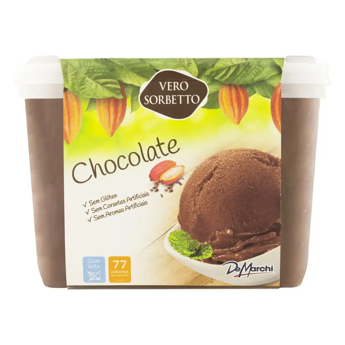 Sorbet Chocolate Vero Sorbetto Pote 1,5l