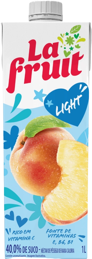 Suco La Fruit Pessego Light 1l