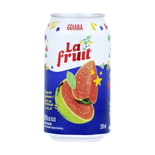 Suco La Fruit Lata 350ml Goiaba
