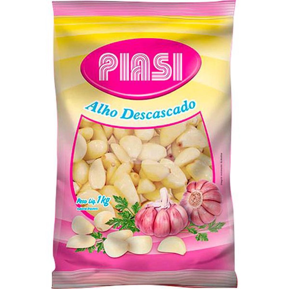 Sac Alho Descascado 500gr