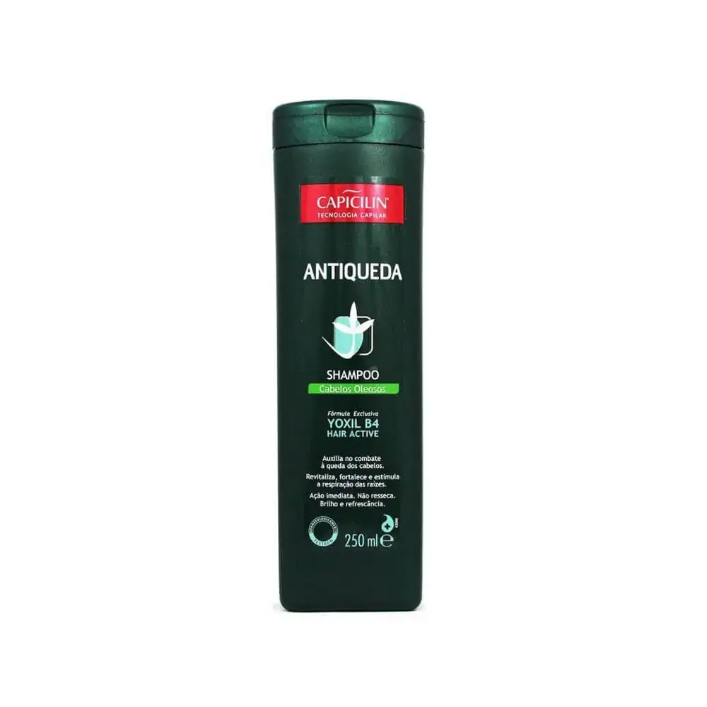 Shampoo  Antiqueda Cabelos Oleosos Capicilin 250Ml