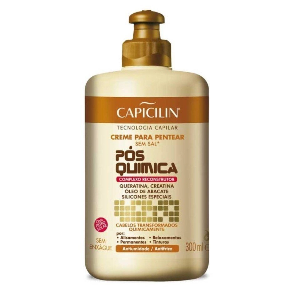 Creme Para Pentear Capicilin Pós Química