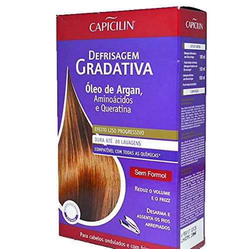 Kit Capicilin Alin Gradativo C/oleo Argan/queratina