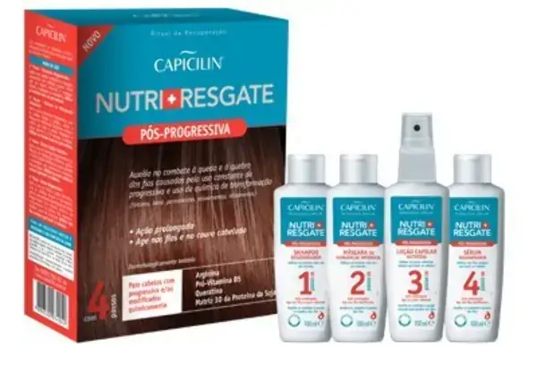 Kit Capicilin Condicionador Nutri Resgate