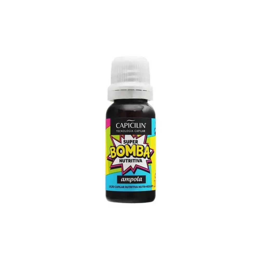 Loção Capilar Ampola Capicilin Super Bomba Nutritiva 20ml