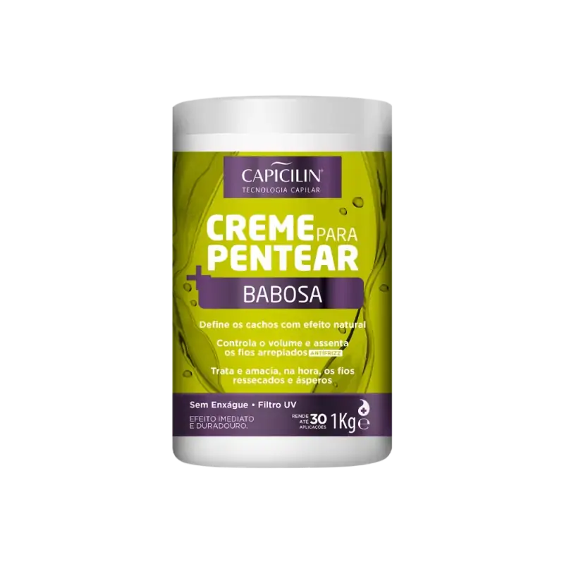Creme Pentear Babosa Capicilin 1kg