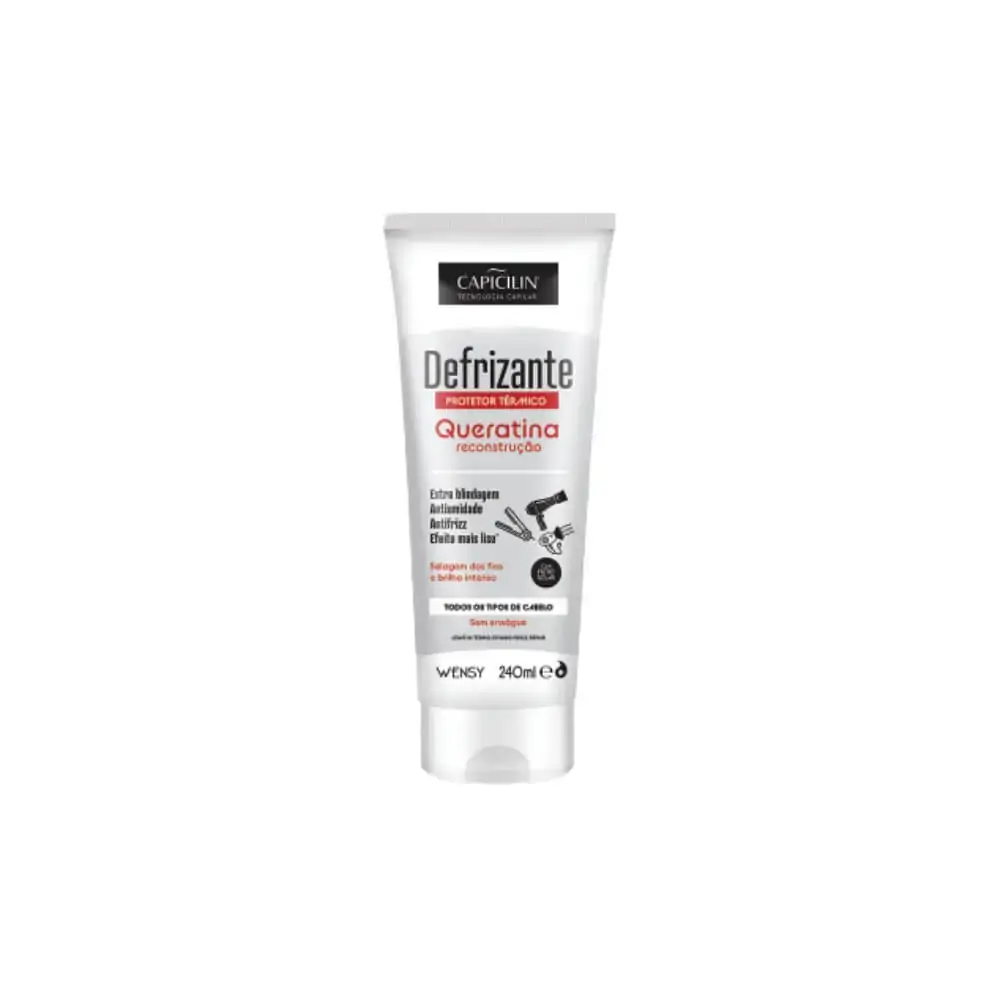 Desfizante Capicilin Protetor Térmico Queratina 240ml
