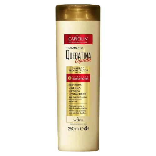 Shampoo Capicilin 250ml Queratina Liquid